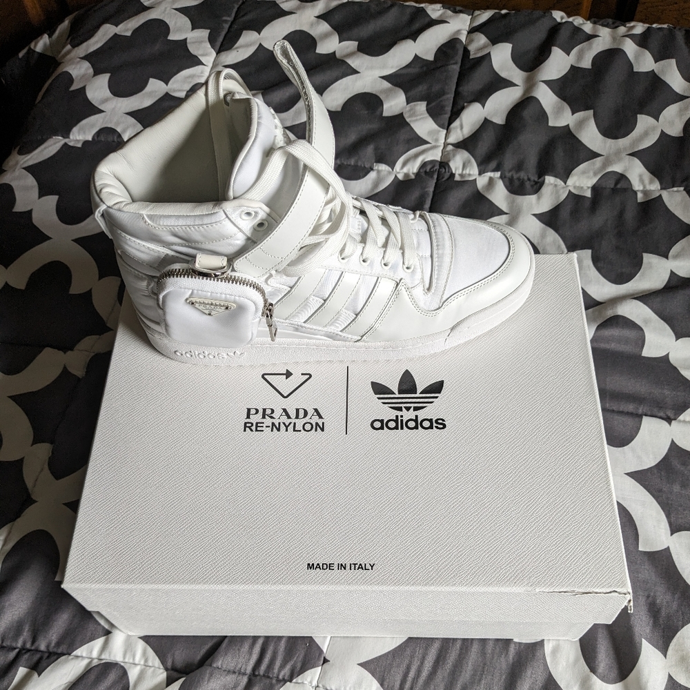Prada Re-nylon Adidas Forum High-Tops - Picture 2 of 3